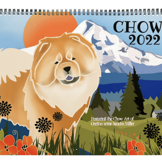 Happy October- The CHOW 2022 Art Calendar and holiday designs here!