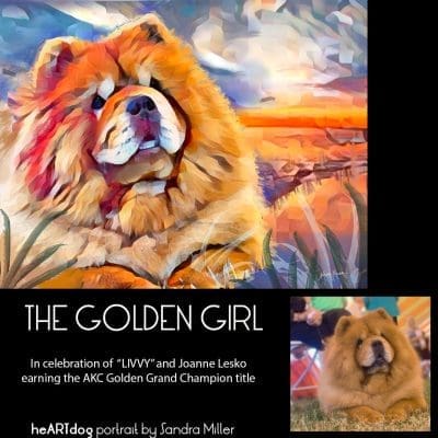 THE GOLDEN GIRL - A new offering in my store and on flags!