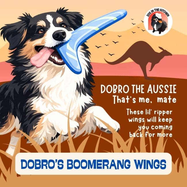 Recipe – DOBRO’S BOOMERANG WINGS