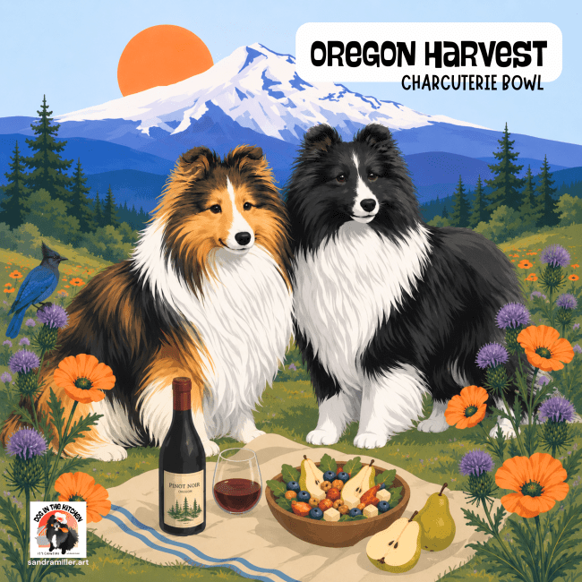 OREGON HARVEST CHARCUTERIE BOWL OREGON HARVEST CHARCUTERIE BOWL